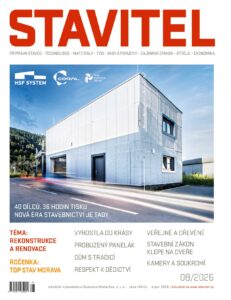 Aktuální číslo časopisu Stavitel Stavitel 8/2026